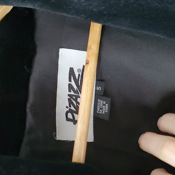 Long Brown Patterned Faux Fur Coat - Picture 2 of 7